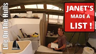Janet’s got a list ! – (Boat Building / Life On The Hulls EP 214)