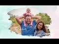 Watercolor Photo Slideshow Canva Template