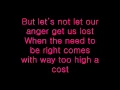 Bridge Of Light - P!nk Lyrics [FULL VERSION]