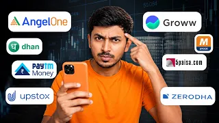 Which Broker is Best for Trading ? Top 10 Brokers Comparison | Groww Vs Zerodha Vs Angel One