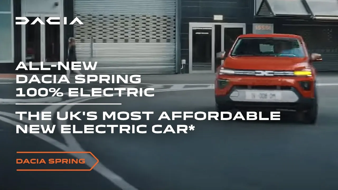 Dacia UK — All-New Dacia Spring - 100% Electric (YouTube video ad)