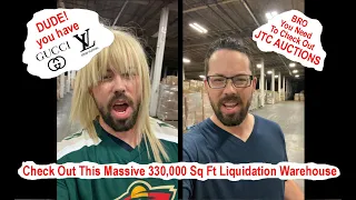 Crazy Check out this Massive Liquidation Warehouse - FULL OF BRAND NAME FASHION APPAREL