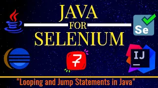 Loops in Java Jump Statements in Java for loop while do-while break continue Statements
