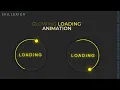 How to Code a Glowing Loader Ring Animation By using Pure CSS Web Development Skillerior