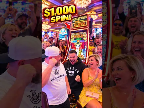 The ENTIRE Casino SCREAMED With Them as It FINALLY Happened! #slots #vegas #casino