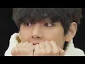 Kim Taehyung cute moments try not to smile v cute