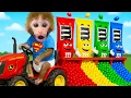Download Lagu Baby Affe BonBon erntet Eier auf dem Bauernhof und macht Gummibärchen-Süßigkeiten - HT Tierwelt