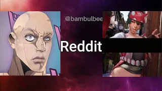 OverWatch 2 VS Reddit Reaction Memes the rock reaction memes