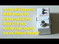 Is the Ali Express MXR Phase 90 clone really the best 15 you could ever spend on an Effects Pedal