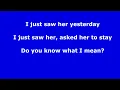 Do You Know What I Mean -  Lee Michaels - with lyrics