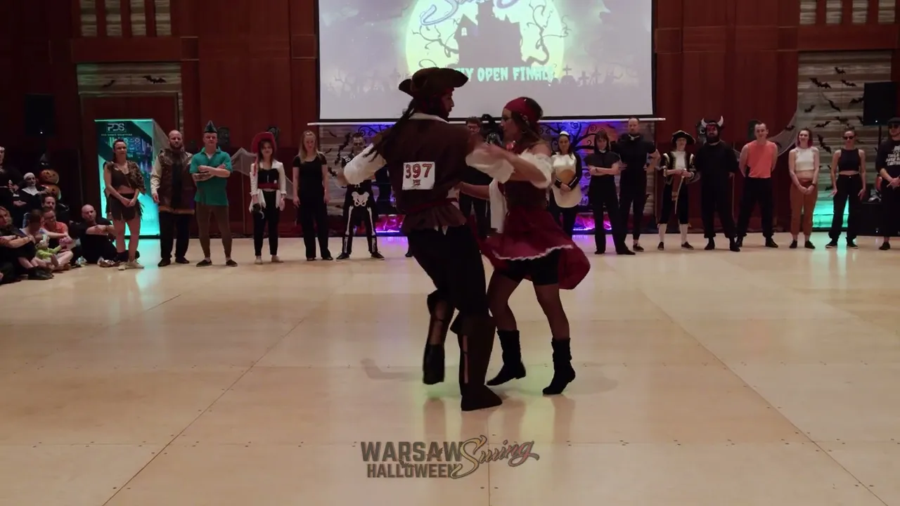 Guillaume Perez & Marine Monin - 3rd place Strictly Open Finals - Warsaw Halloween Swing 2024