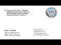 Assignment 2 - object oriented programming