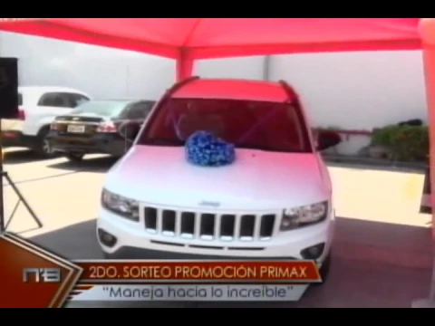 2do. Sorteo promoción Primax maneja hacia lo increíble