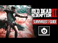 Red Dead Redemption 2 - Survivalist 7 Guide 2020