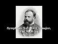 Dvořák: Symphony No. 3 in E-flat major, Op. 10, B 34 (with Score)