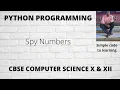 22 How to check spy number program in python Hindi