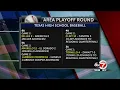 UIL Baseball Area Round Results