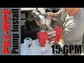 Fill-Rite FR1210G Fuel Transfer Pump Install