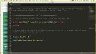 Javascript Practice Application Part-3 Events