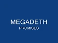 megadeth - promises