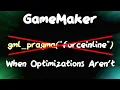 When Optimizations Aren t Inlined Functions in GameMaker