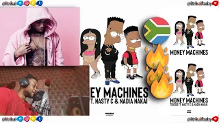 tshego money machines ft nasty c u0026 nadia nakai reaction video