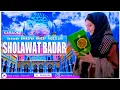SHOLAWAT BADAR - USTAZAH SHARIFAH KHASIF FADZILLAH | KARAOKE | Teks Arab Latin