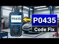 How To Fix P0435 Code - Upstream Oxygen Sensor Circuit P0435