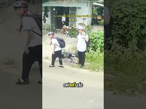 Cứ phải đổ lỗi cho nhau trước đã 😂 #vanhoagiaothong #shorts