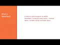 Identifiers in Java
