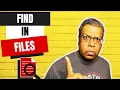 Notepad FIND IN FILES How to Search and Replace in Multiple Files