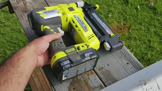 Download Ryobi 18V Battery Brad Nailer Cordless Review MP3