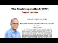 Data Science - The Bootstrap Method 1977