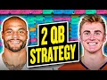 How to DOMINATE Your 2 QB League in 2025 Mock Draft