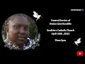 Funeral Service of Donna Lisa Theodille