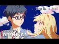 Download Lagu Your Lie in April - Opening 1 【Hikaru nara】 4K 60FPS Creditless | CC