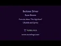 Backseat Driver - Kane Brown (play-along for ukulele)