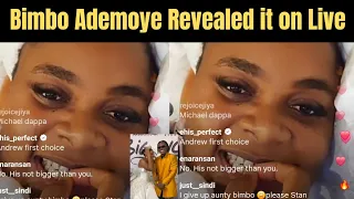 Bimbo Ademoye Shocked Fans on recent Live as She Revealed it