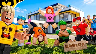 JOGUEI ROBLOX COM A LIGA MISTÉRIO POR 24 HORAS *gostaram?