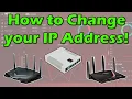 How to Change Your IP Address