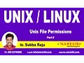 UNIX File Permissions - Part 2 UNIX Tutorial