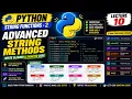 Python String Functions Part 2 startswith endswith strip More Lecture 10