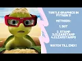 turtle graphics in python 11 learn about dot stamp clearstamp clearstamps methods hindi