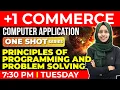 1 Commerce CA One Shot Principles of Programming and Problem Solving Chapter 3 Exam Winner