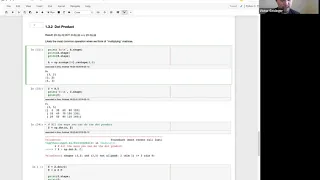 NumPy Operations with Tensors - M2S13 2019-05-13
