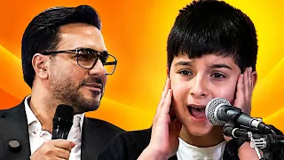 أبكى الجميع!😭 شاب معجزة يقلد الشيخ مصطفى إسماعيل | محفل القرآن 2026