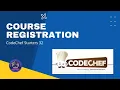 Course Registration Problem Code COURSEREG CodeChef Solution Python3