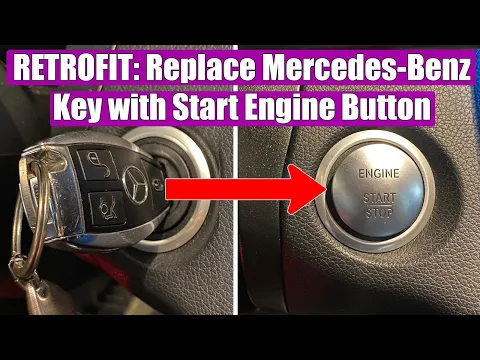 Download MP3 RETROFIT: How to install Mercedes-Benz Engine Start Stop Button (replacing key) in few simple steps