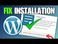 FIX WordPress Installation Failed Could Not Create Directory