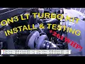 Chevy Silverado High Country L83 - On3 Turbo Kit Install Testing and Results